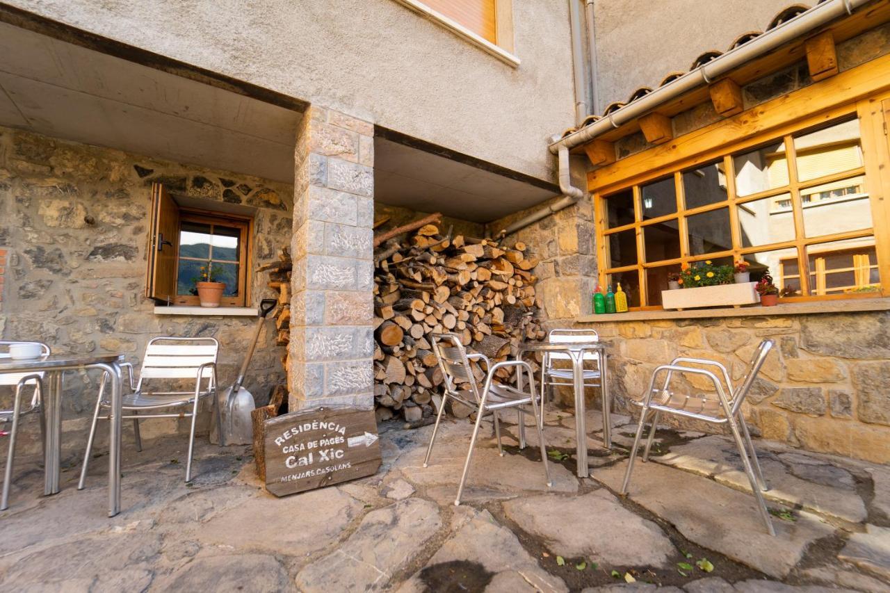 Hostal Rural Cal Xic Saldes Exterior foto
